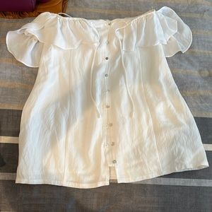 Cotton Candy LA white mini dress